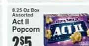 Act II Popcorn at Key Food