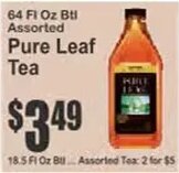 Pure Leaf Tea at Key Food