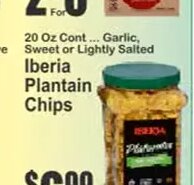 Iberia Plantain Chips at Key Food