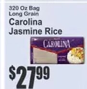 Carolina Jasmine Rice at Key Food