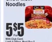 Chow Mein Noodles at Key Food