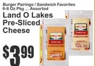 Land O Lakes Pre-Sliced Cheese