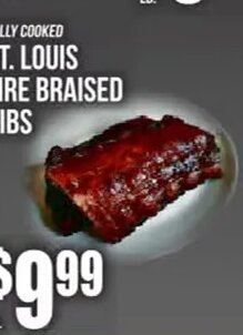 St. Louis Fire Braised Ribs at Key Food