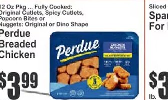 Perdue Breaded Chicken at Key Food