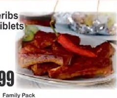 Sliced Spareribs For Riblets