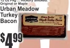 Urban Meadow Turkey Bacon at Key Food