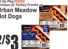 Urban Meadow Hot Dogs at Key Food