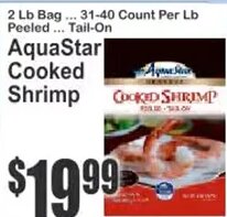 AquaStar Cooked Shrimp at Key Food