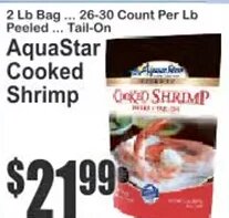 AquaStar Cooked Shrimp at Key Food