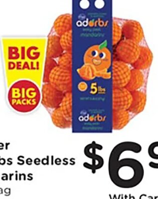 Kroger Adorbs Seedless Mandarins