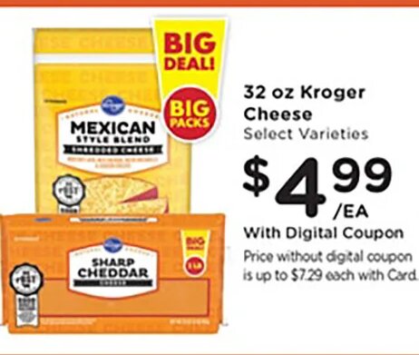 Kroger Cheese
