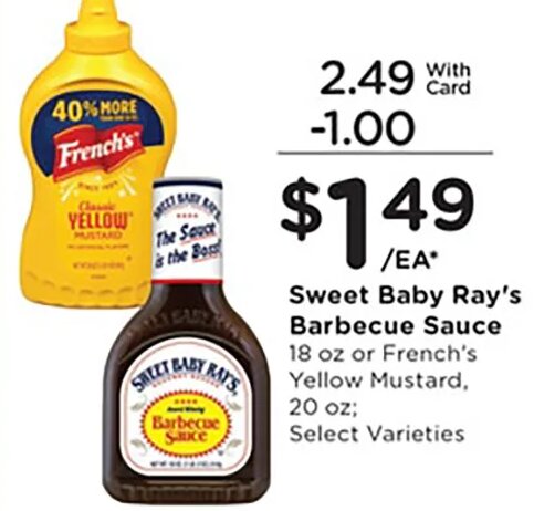 Sweet Baby Ray's Barbecue Sauce at Kroger