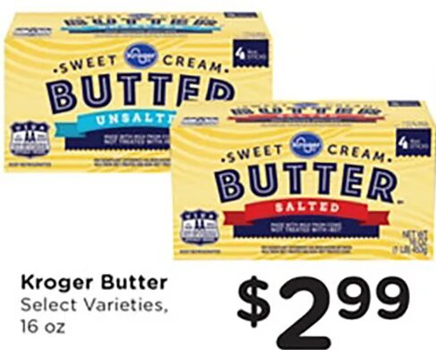 Kroger Butter