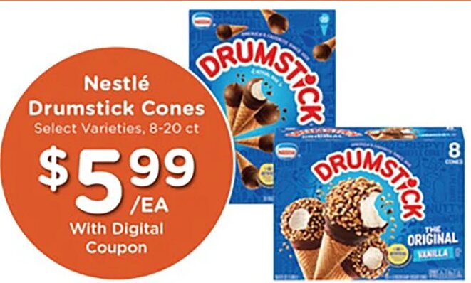 Nestlé Drumstick Cones