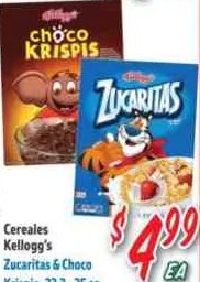 Cereales Kellogg's at La Bonita