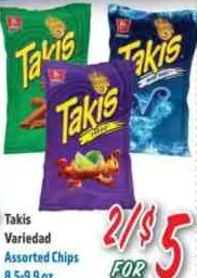 Takis Variedad at La Bonita