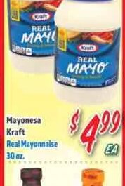 Kraft Real Mayonnaise at La Bonita