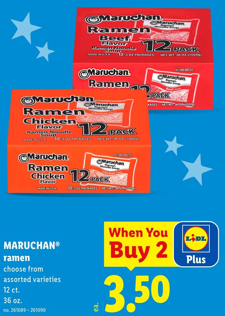 MARUCHAN ramen