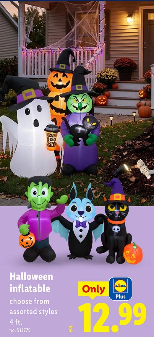 Halloween inflatable