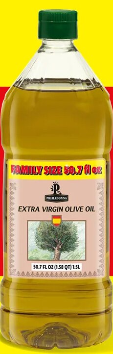 PRIMADONNA extra virgin olive oil, family size