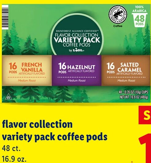 flavor collection variety pack coffee pods