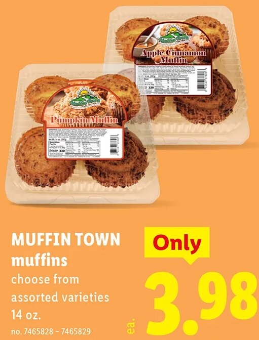 MUFFIN TOWN muffins