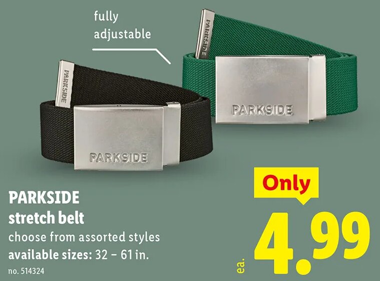 PARKSIDE stretch belt