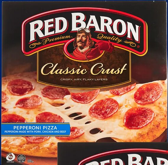 RED BARON pizza at Lidl