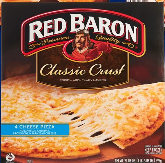 RED BARON pizza