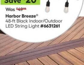 Harbor Breeze LED String Light