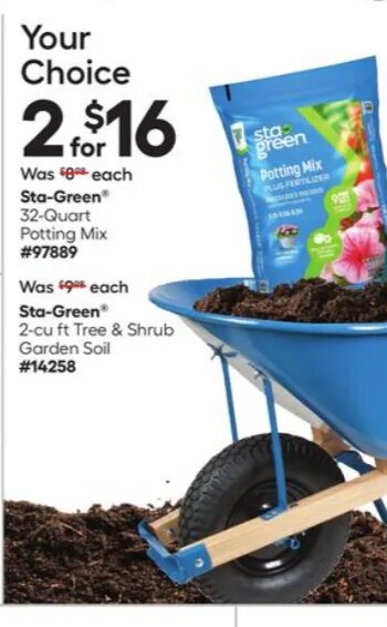 Sta-Green Potting Mix & Garden Soil