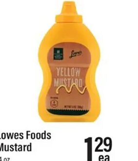 Lowes Foods Mustard