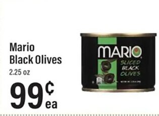 Mario Black Olives