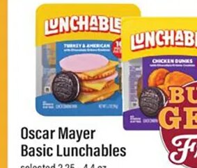 Oscar Mayer Basic Lunchables