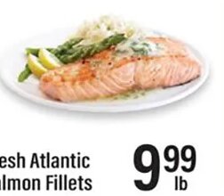 Fresh Atlantic Salmon Fillets at Lowes Foods
