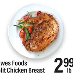Lowes Foods Split Chicken Breast at Lowes Foods