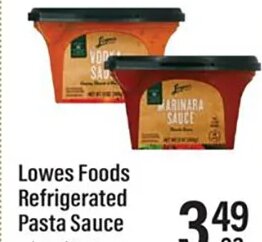 Lowes Foods Refrigerated Pasta Sauce at Lowes Foods