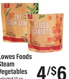 Lowes Foods Steam Vegetables