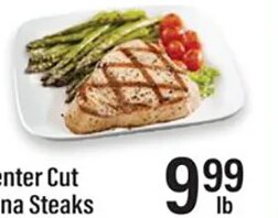 Center Cut Tuna Steaks at Lowes Foods