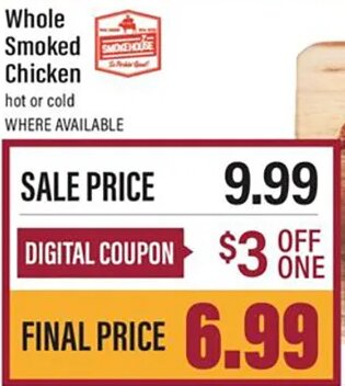 Whole Smoked Chicken