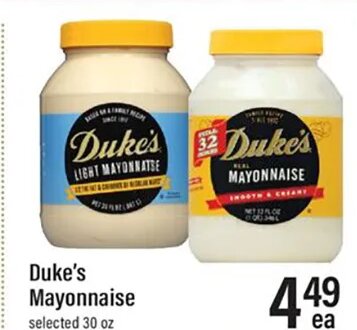 Duke's Mayonnaise
