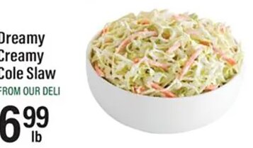 Dreamy Creamy Cole Slaw