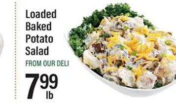 Loaded Baked Potato Salad at Lowes Foods