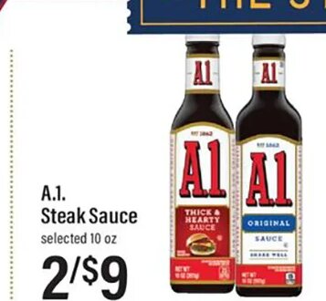 A.1. Steak Sauce