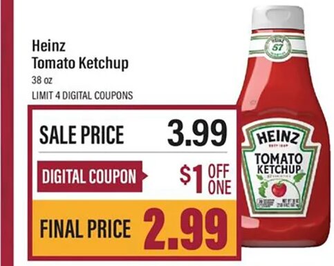 Heinz Tomato Ketchup at Lowes Foods
