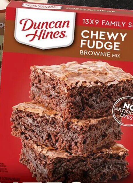 Duncan Hines Chewy Fudge Brownie Mix