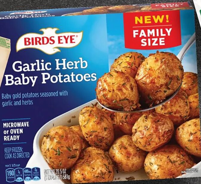 Birds Eye Garlic Herb Baby Potatoes
