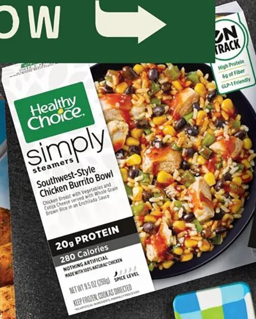Healthy Choice Simply Steamers Southwest-Style Chicken Burrito Bowl