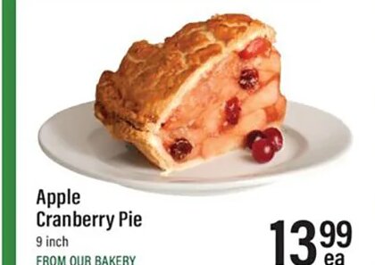 Apple Cranberry Pie at Lowes Foods