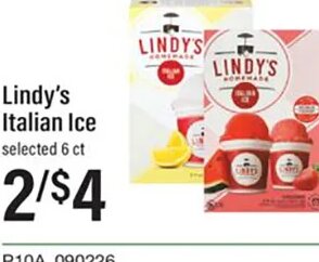 Lindy's Italian Ice